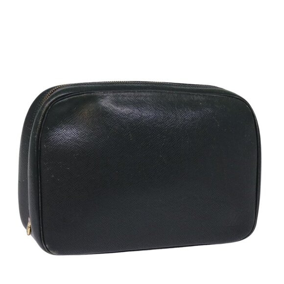 LOUIS VUITTON Taiga Trousse Toilette GM Clutch Bag Epicea - Picture 1 of 16